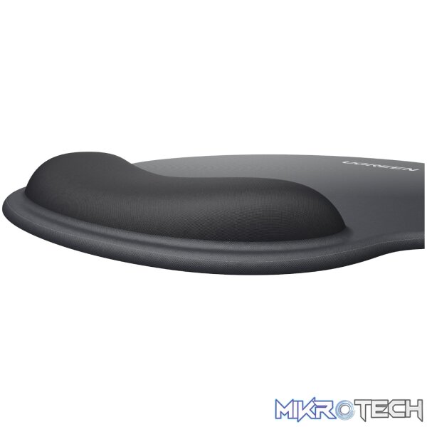 UGreen LP668 Ergonomic Mousepad with Wrist Rest (220 x 245 mm) - Black - Image 4