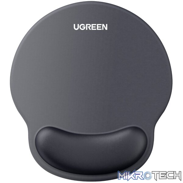 UGreen LP668 Ergonomic Mousepad with Wrist Rest (220 x 245 mm) - Black UGreen LP668 Ergonomic Mousepad with Wrist Rest (220 x 245 mm) - Black