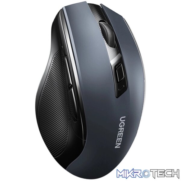 UGreen MU006 2.4GHz Wireless Optical Mouse – Black - Image 3