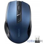 UGreen MU006 2.4GHz Wireless Optical Mouse – Blue