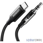 UGreen USB Type-C to 3.5mm AUX Audio Cable 2M - Black