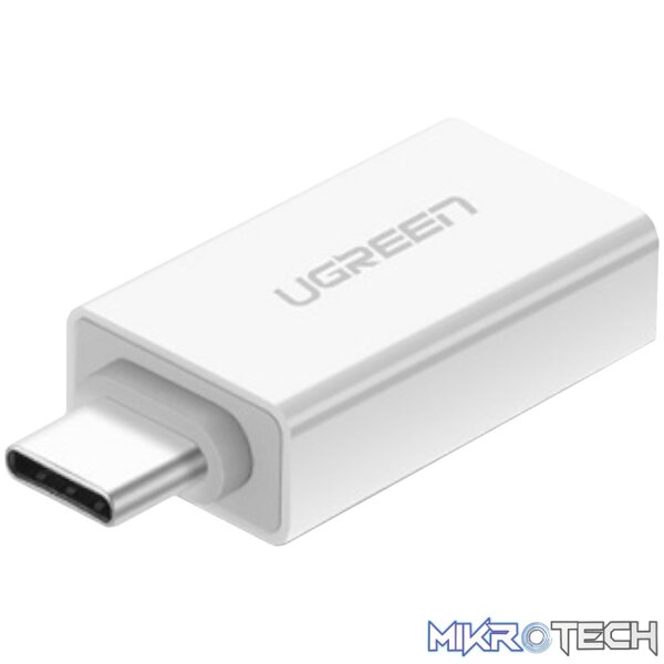 Ugreen US173 USB-A to USB Type-C Adapter - White Ugreen US173 USB-A to USB Type-C Adapter - White