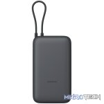 Xiaomi Power Bank 20000mAh (Integrated Cable) - Dark Grey - Image 2