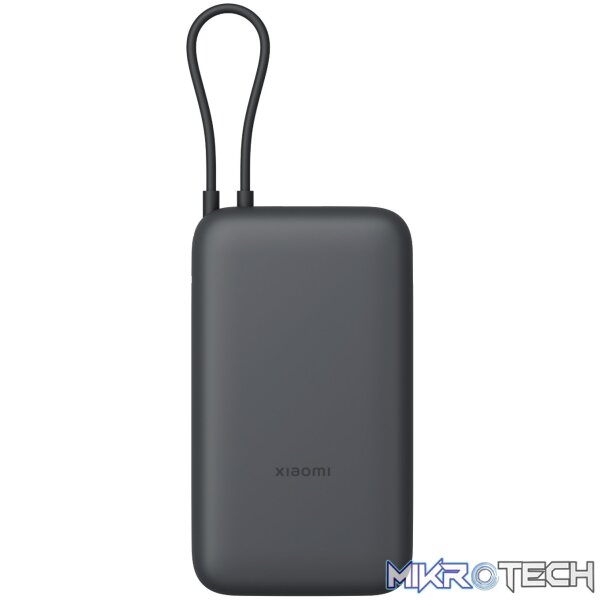Xiaomi Power Bank 20000mAh (Integrated Cable) - Dark Grey - Image 2