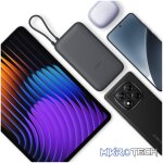 Xiaomi Power Bank 20000mAh (Integrated Cable) - Dark Grey - Image 6