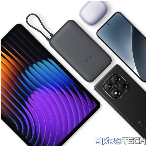 Xiaomi Power Bank 20000mAh (Integrated Cable) - Dark Grey - Image 6