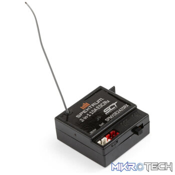 10 Amp Brushed 2-in-1 ESC / SLT Receiver Combo