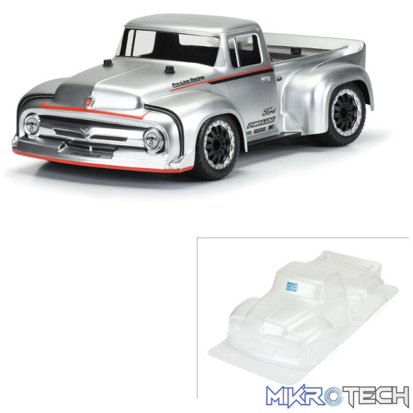 1/10 1956 Ford F-100 Pro-Touring Street Truck Clear Body 1/10 1956 Ford F-100 Pro-Touring Street Truck Clear Body
