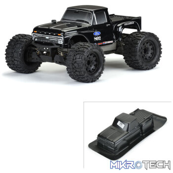 1/10 1966 Ford F-100 Tough-Color Black Body: Stampede