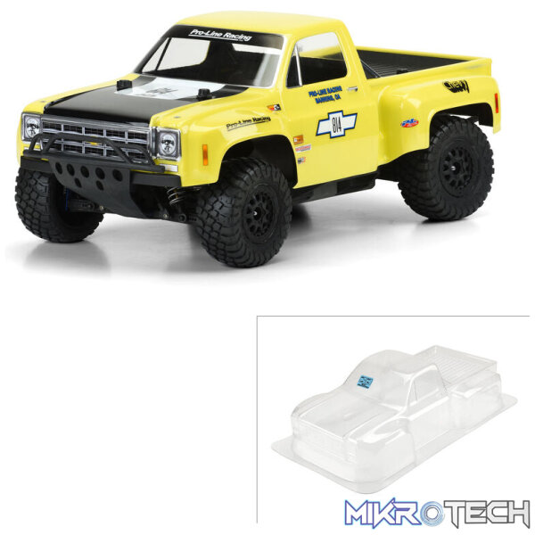 1/10 1978 Chevy C-10 Race Truck Clear Body: Short Course 1/10 1978 Chevy C-10 Race Truck Clear Body: Short Course