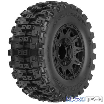 1/10 Badlands MX28 BELTED F/R 2.8" MT Tyres MTD 12mm/14mm Raid (2)