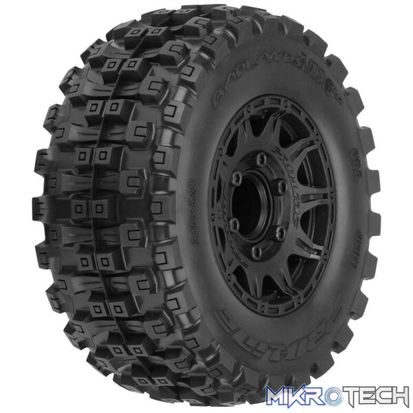 1/10 Badlands MX28 BELTED F/R 2.8" MT Tyres MTD 12mm/14mm Raid (2) 1/10 Badlands MX28 BELTED F/R 2.8" MT Tyres MTD 12mm/14mm Raid (2)