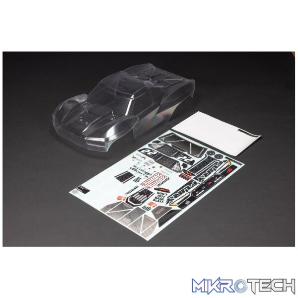 1/10 Clear Body with Decals: FURY 2WD 1/10 Clear Body with Decals: FURY 2WD