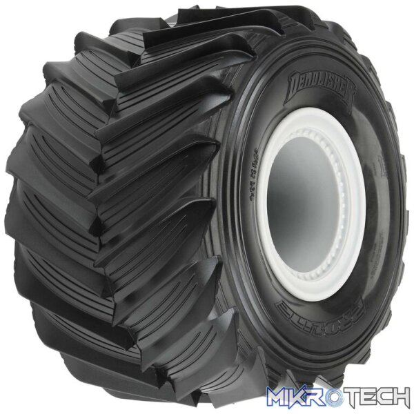 1/10 Demolisher F/R 2.6"/3.5" MT Tyres Mounted 12mm Grey Wheels (2) 1/10 Demolisher F/R 2.6"/3.5" MT Tyres Mounted 12mm Grey Wheels (2)