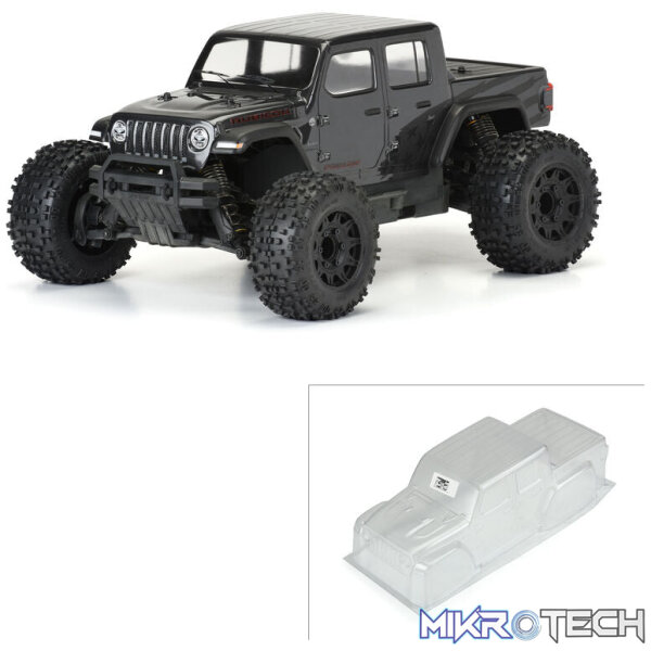 1/10 Jeep Gladiator Rubicon Clear Body: GRANITE 1/10 Jeep Gladiator Rubicon Clear Body: GRANITE