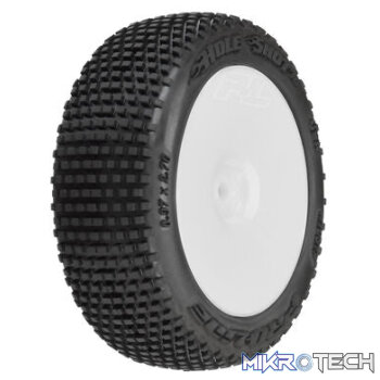 1/14 Hole Shot 3.0 F/R Tyre MTD 12mm White Velocity (4) TYPHON GROM