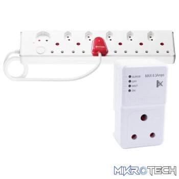 12-Way High Surge Multiplug + High Surge Protector