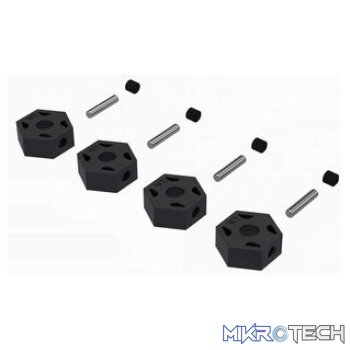 12mm Wheel Hex Set Plastic (4)
