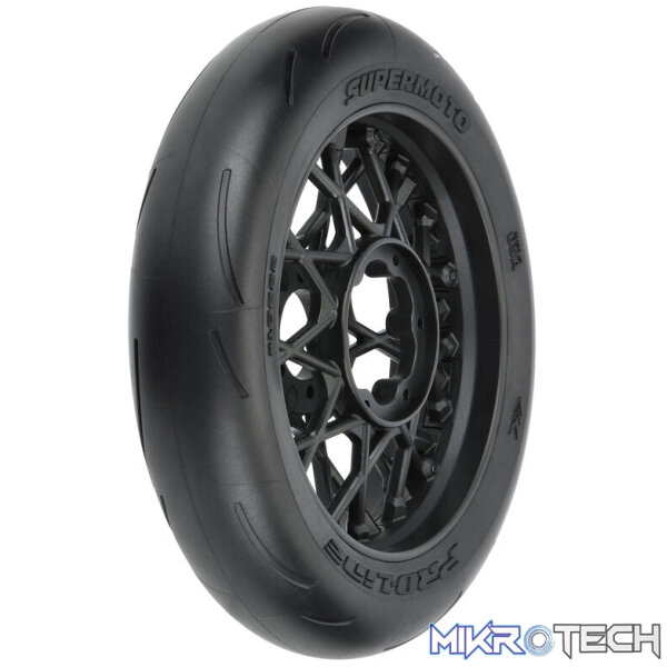 1/4 Supermoto S3 Motorcycle Front Tyre MTD Black (1) PM-MX/SM 1/4 Supermoto S3 Motorcycle Front Tyre MTD Black (1) PM-MX/SM