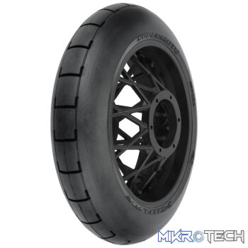 1/4 Supermoto S3 Motorcycle Rear Tyre MTD Black (1) PROMOTO-MX