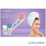 1590 - Carmen Facial Epilator & Brush Set - Image 2