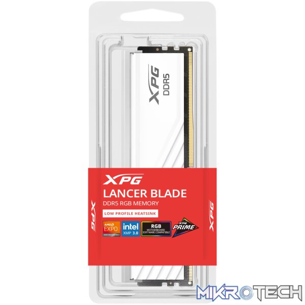 16GB ADATA XPG LANCER RGB DDR5 6000 WHIT 16GB ADATA XPG LANCER RGB DDR5 6000 WHIT