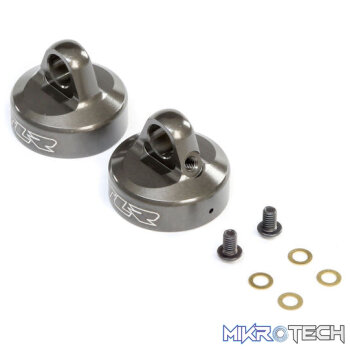 16mm Bleeder Shock Cap Aluminum (2): 8X