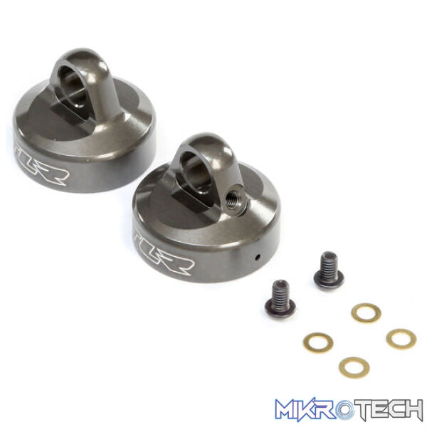 16mm Bleeder Shock Cap Aluminum (2): 8X 16mm Bleeder Shock Cap Aluminum (2): 8X