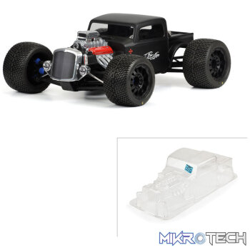 1/8 Rat Rod Clear Body: Monster Truck