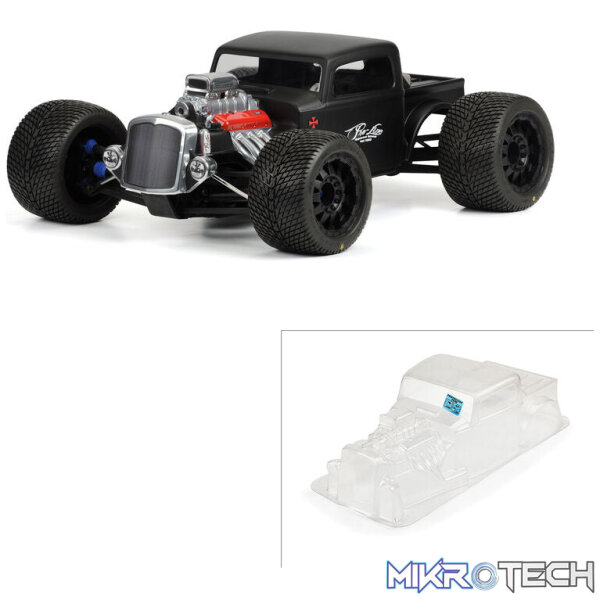 1/8 Rat Rod Clear Body: Monster Truck 1/8 Rat Rod Clear Body: Monster Truck