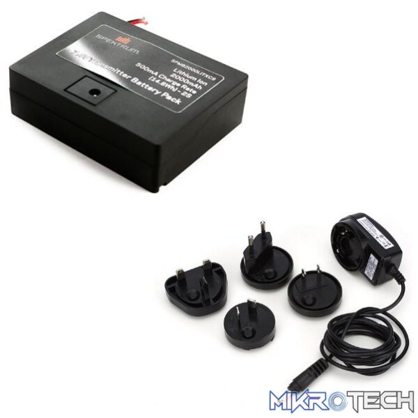 2000mAh TX Batt w/AC Adapter DXe 6e 6G 2000mAh TX Batt w/AC Adapter DXe 6e 6G