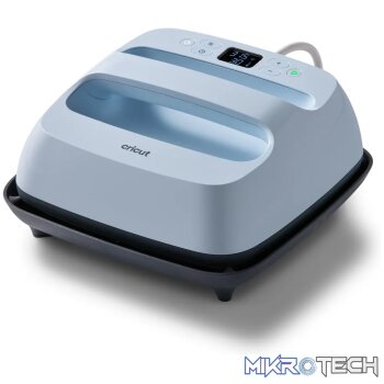 2009145 - Cricut EasyPress 3 9X9 (Zen Blue); 22.5x22.5cm size ideal for basic T-shirts; tote bags; pillows; aprons; and more