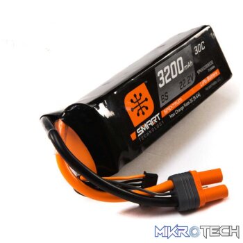 22.2V 3200mAh 6S 30C Smart LiPo Battery IC5