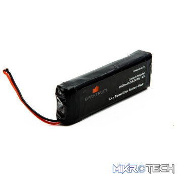 2600 mAh LiPo Transmitter Battery: DX18