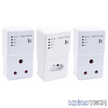 3 x Switched High Surge Appliance Protection