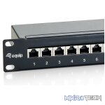 326424 Premium 24-Port Cat.6 Shielded Patch Panel