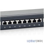 326424 Premium 24-Port Cat.6 Shielded Patch Panel, Black - Image 5