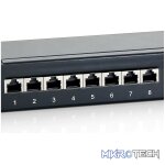 326424 Premium 24-Port Cat.6 Shielded Patch Panel, Black - Image 7