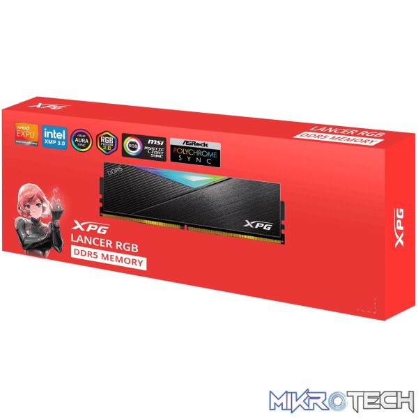 32GB ADATA XPG LANCER RGB DDR5 6000 DRAM - Image 7