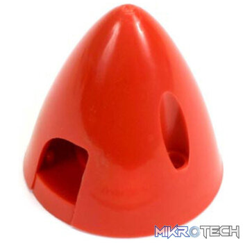 4 Pin Spinner 1-1/2" Red