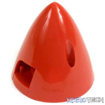 4 Pin Spinner 2-1/4" Red