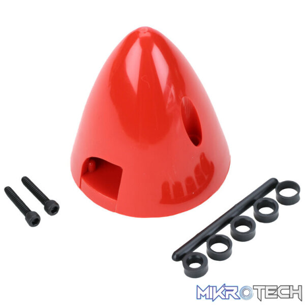 4 Pin Spinner 2-3/4" Red 4 Pin Spinner 2-3/4" Red