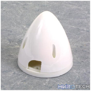 4 Pin Spinner 3" White