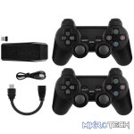4K VX Game Console with Wireless Controllers - Black