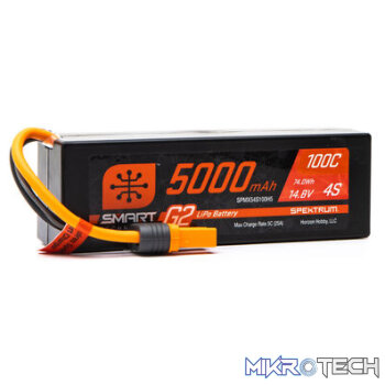 5000mAh 4S 14.8V Smart G2 LiPo 100C: IC5