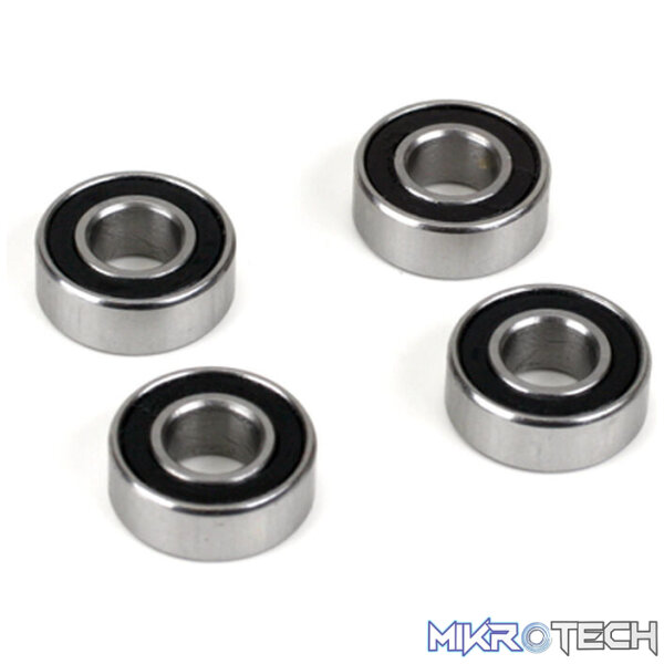 5x11x4 Rubber Sealed Ball Bearing (4) 5x11x4 Rubber Sealed Ball Bearing (4)