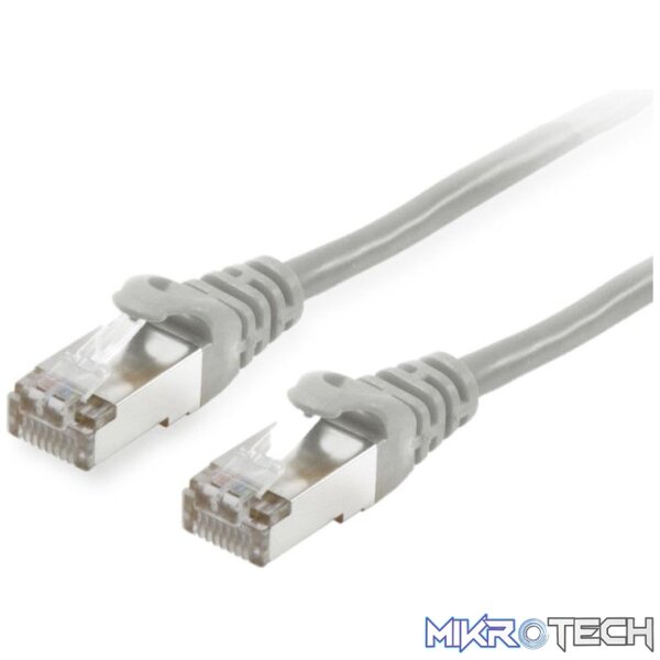 605506 Cat.6 S/FTP Patch Cable, 10m , Grey - Image 4
