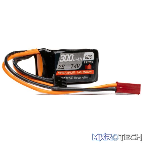 7.4V 300mAh 2S 50C LiPo Battery JST-RCY 7.4V 300mAh 2S 50C LiPo Battery JST-RCY