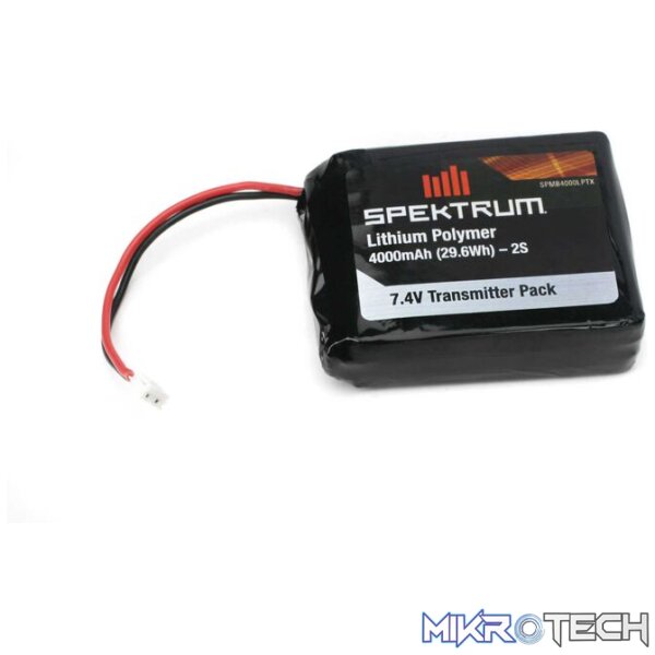 7.4V 4000mAh 2S LiPo Transmitter Battery 7.4V 4000mAh 2S LiPo Transmitter Battery