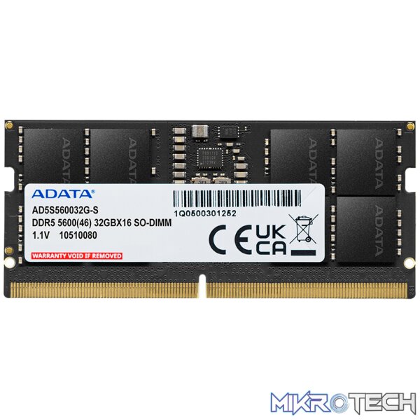 8GB ADATA PREMIER  DDR5 5600 SO-DIMM - Image 2
